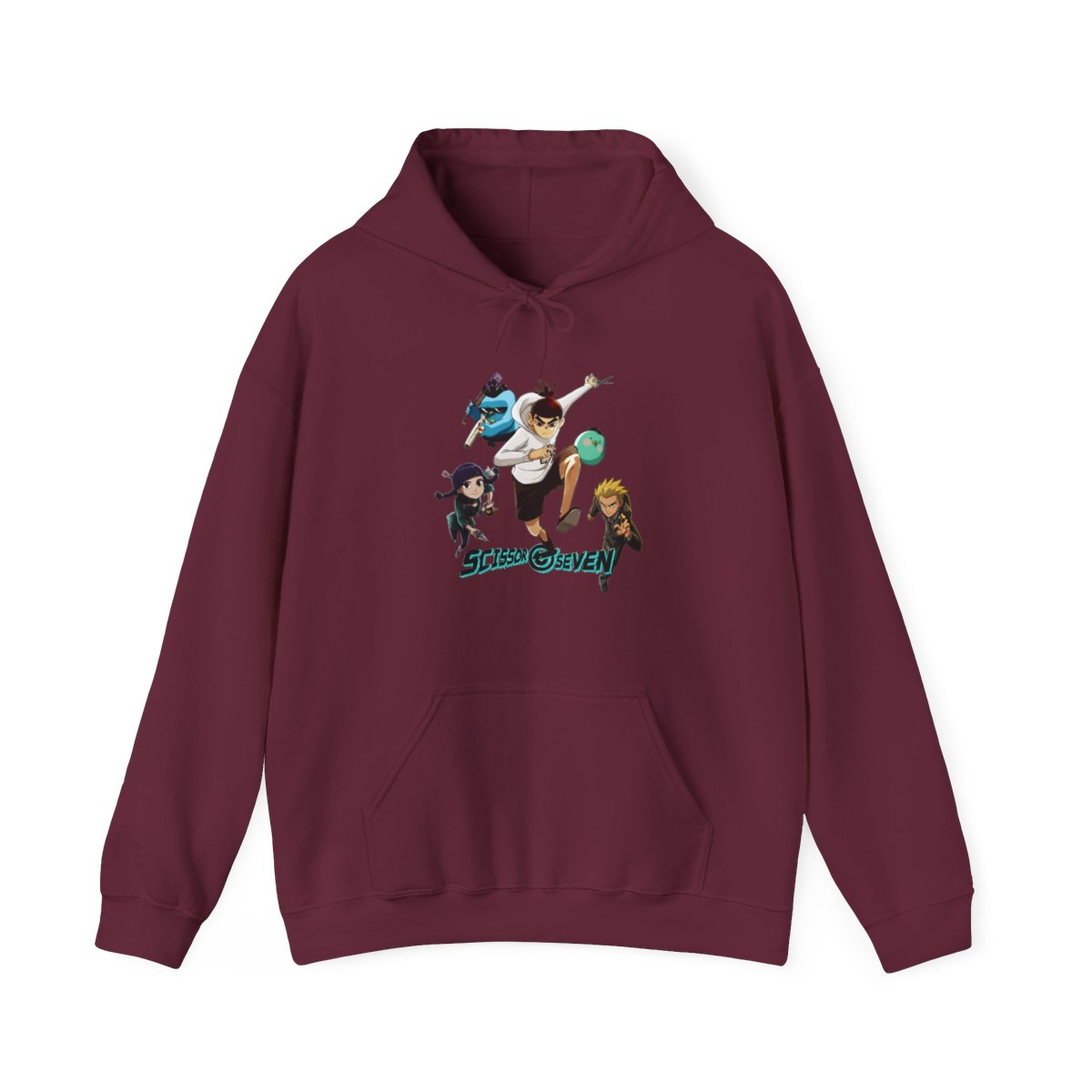 Scissor Seven Hoodie - alternate angle 3, merchandise
