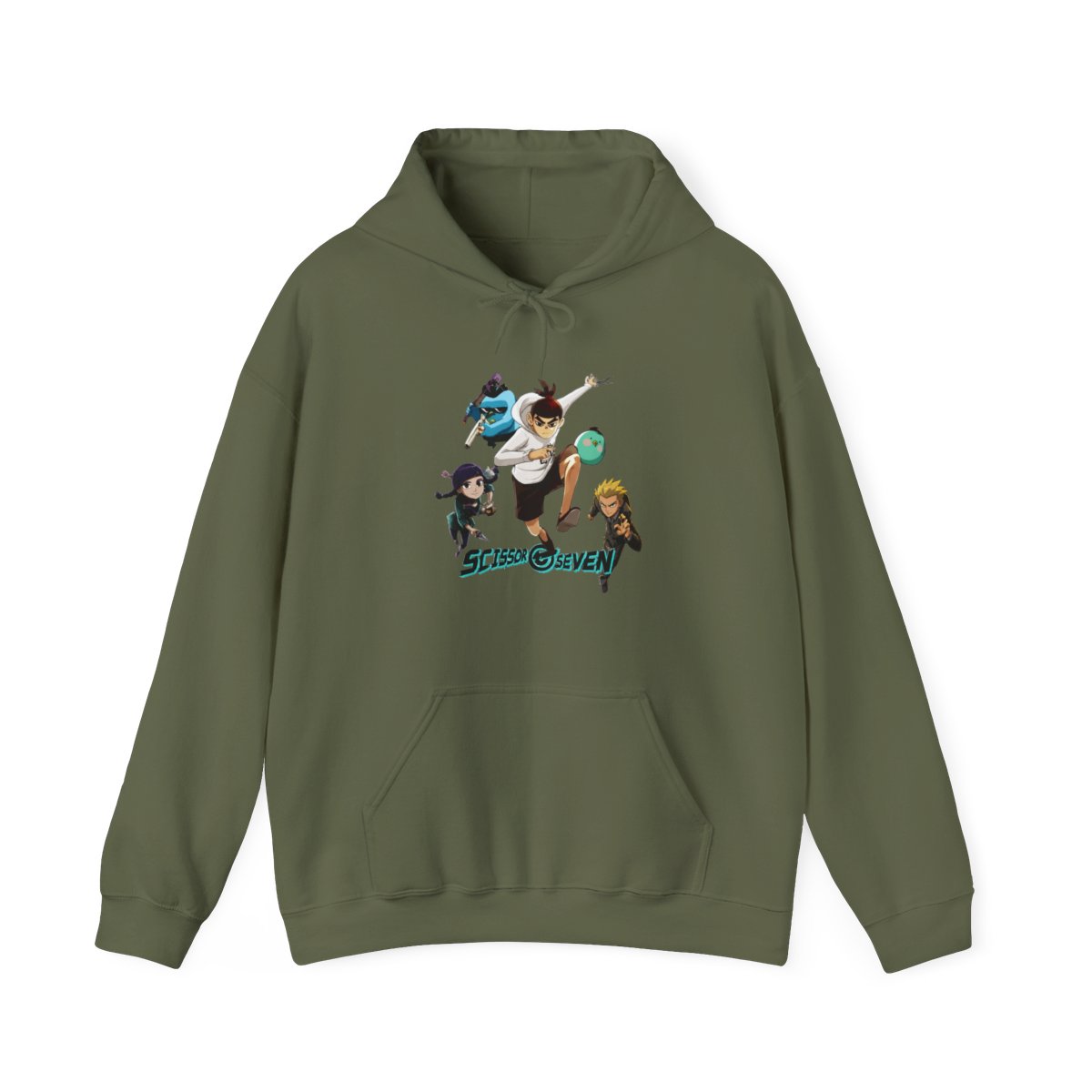 Scissor Seven Hoodie - alternate angle 4, merchandise