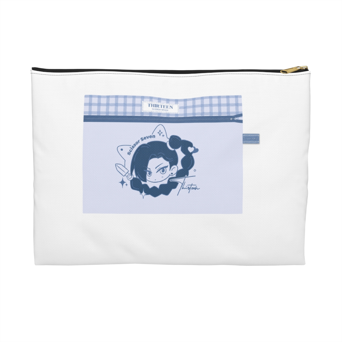 Scissor Seven Autumn Stroll Series Zipper Pouch - Official Creator merchandise